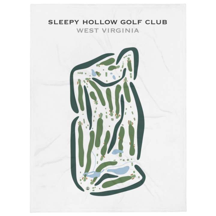 Sleepy Hollow Golf Club, West Virginia - Printed Golf Courses