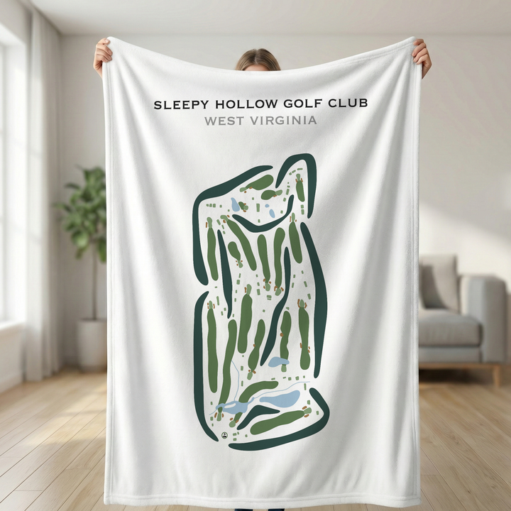 Sleepy Hollow Golf Club, West Virginia - Printed Golf Courses