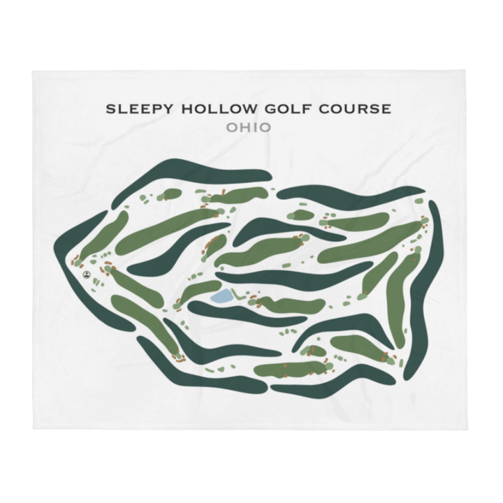 Sleepy Hollow Golf Course, Ohio - Printed Golf Course