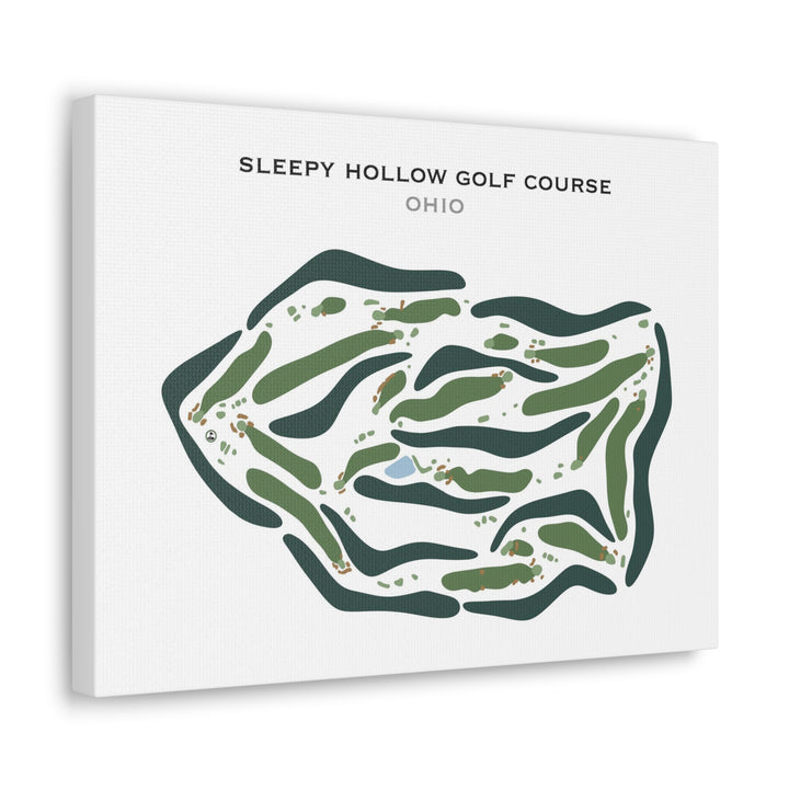 Sleepy Hollow Golf Course, Ohio - Printed Golf Course