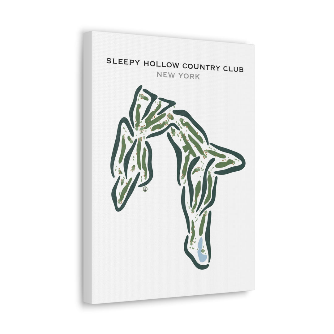 Sleepy Hollow Country Club, New York - Printed Golf Courses