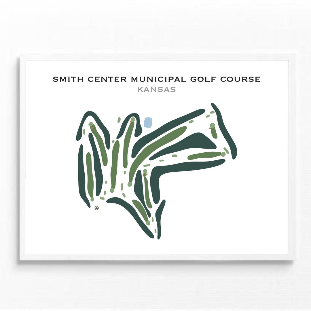 Smith Center Municipal Golf Course, Kansas - Golf Course Prints