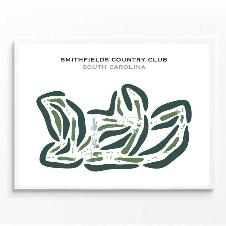 Smithfields Country Club, South Carolina - Printed Golf Courses