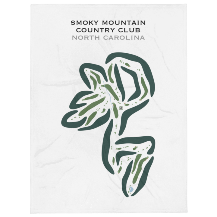 Smoky Mountain Country Club, North Carolina - Printed Golf Courses