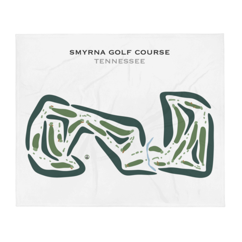 Smyrna Golf Course, Tennessee - Printed Golf Courses