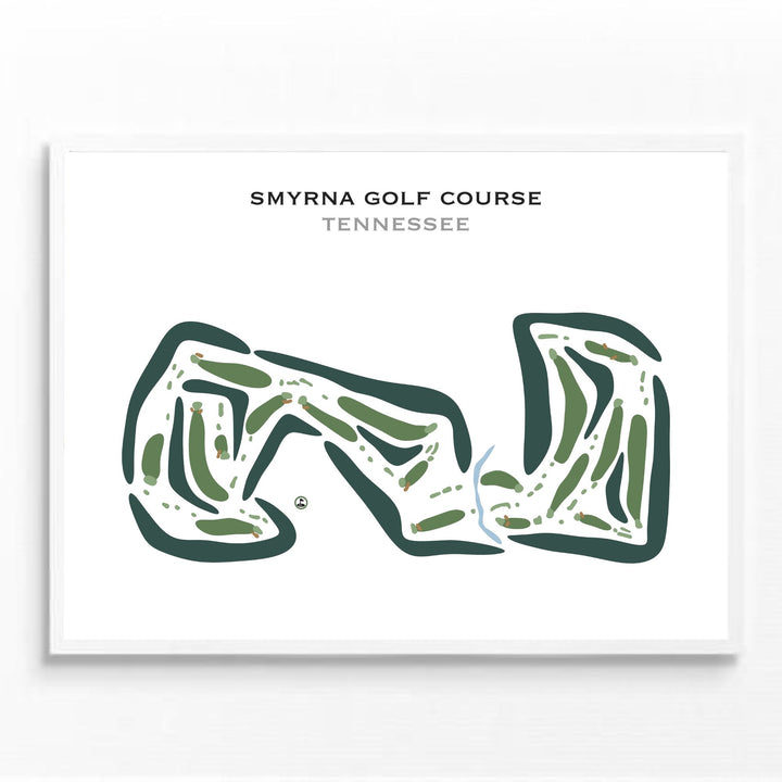 Smyrna Golf Course, Tennessee - Printed Golf Courses