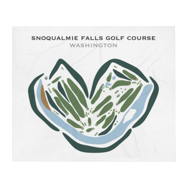 Snoqualmie Falls Golf Course, Washington - Printed Golf Courses