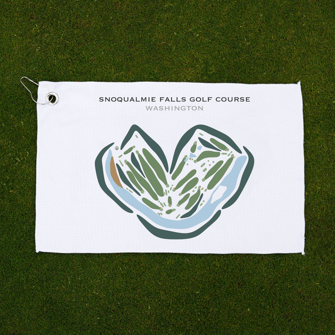 Snoqualmie Falls Golf Course, Washington - Printed Golf Courses