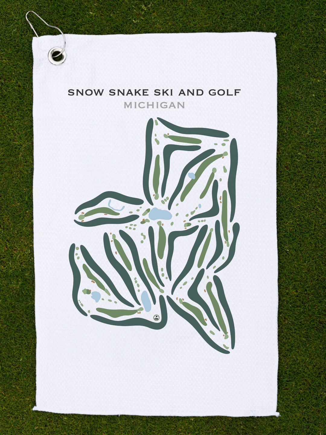 Snow Snake Ski & Golf, Michigan - Printed Golf Courses