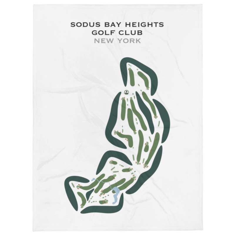 Sodus Bay Heights Golf Club, New York - Printed Golf Courses