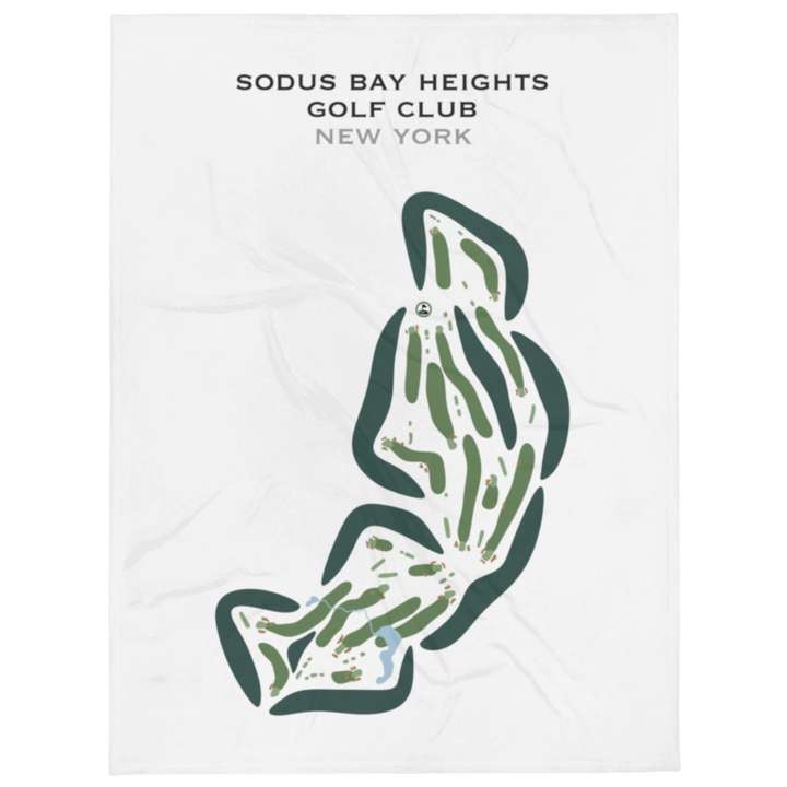 Sodus Bay Heights Golf Club, New York - Printed Golf Courses