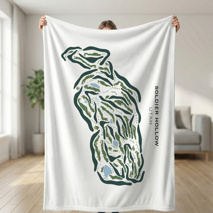 Soldier Hollow Golf Course, Utah - Printed Golf Courses