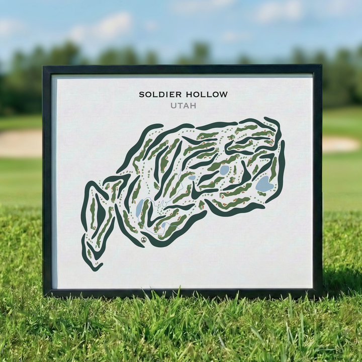 Soldier Hollow Golf Course, Utah - Printed Golf Courses