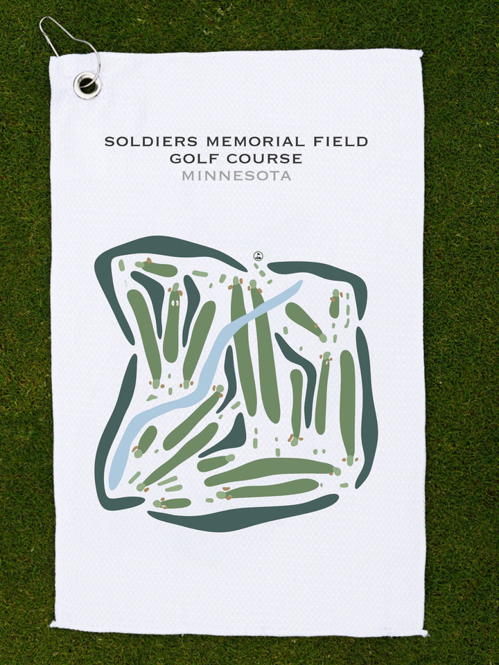 Soldiers Memorial Field Golf Course, Minnesota - Printed Golf Courses