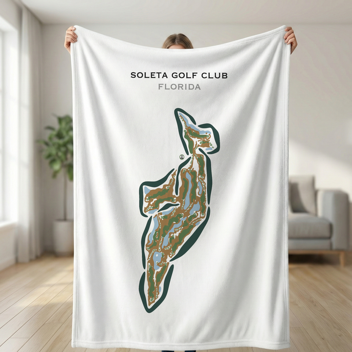 Soleta Golf Club, Florida - Printed Golf Courses