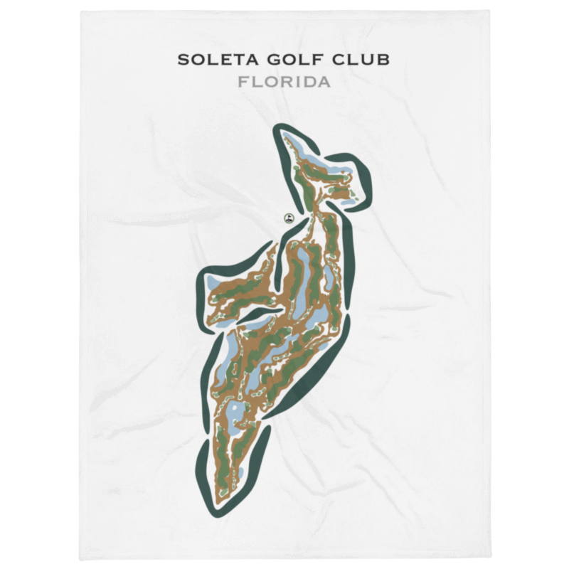 Soleta Golf Club, Florida - Printed Golf Courses