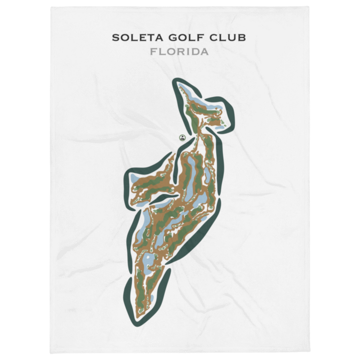 Soleta Golf Club, Florida - Printed Golf Courses