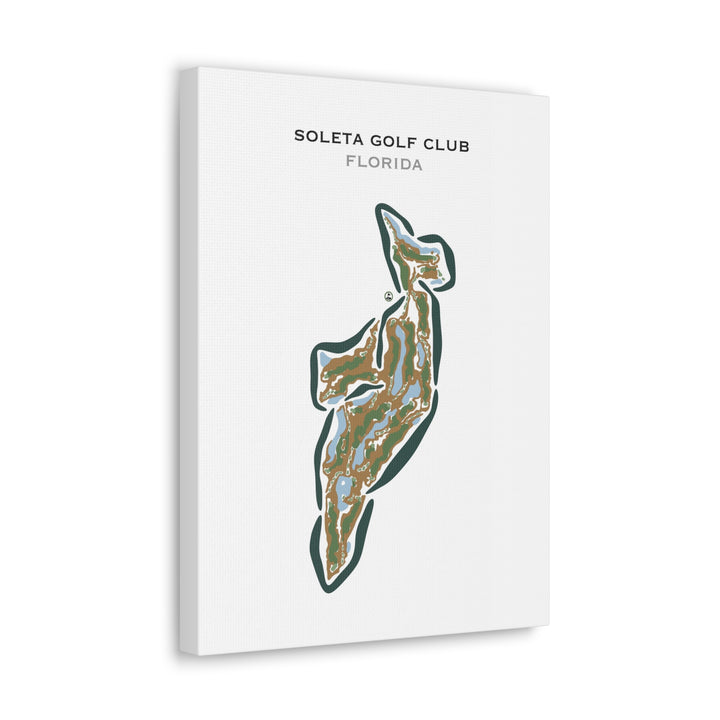 Soleta Golf Club, Florida - Printed Golf Courses