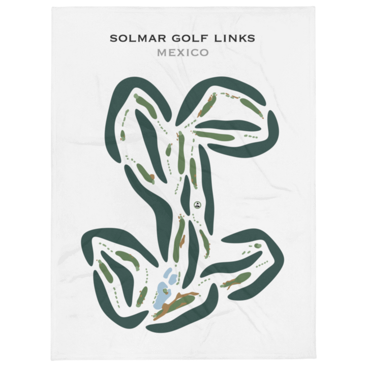 Solmar Golf Links, Mexico - Printed Golf Courses