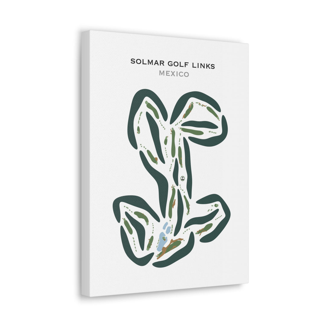 Solmar Golf Links, Mexico - Printed Golf Courses
