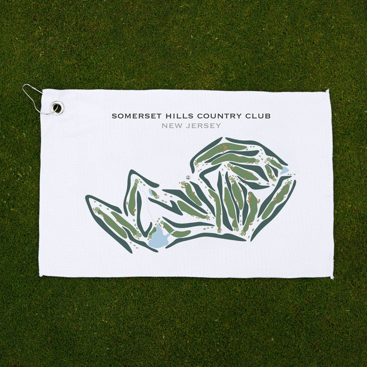 Somerset Hills Country Club, New Jersey - Printed Golf Courses