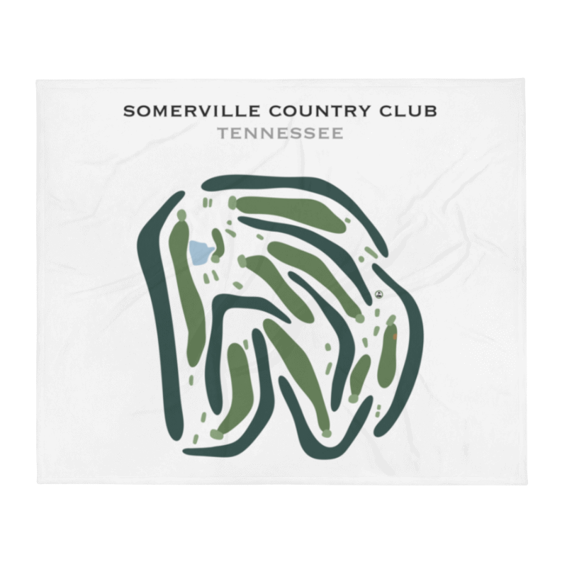 Somerville Country Club, Tennessee - Printed Golf Courses