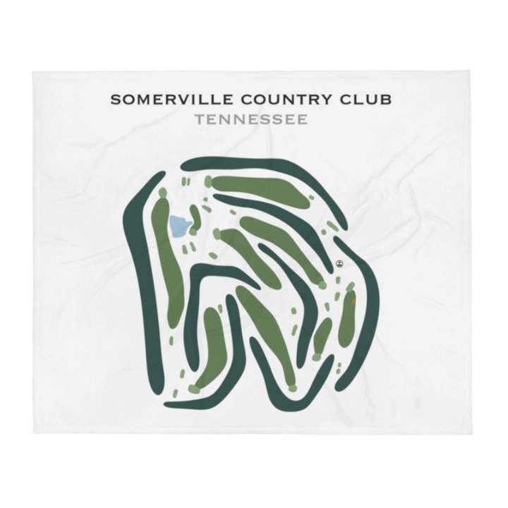 Somerville Country Club, Tennessee - Printed Golf Courses