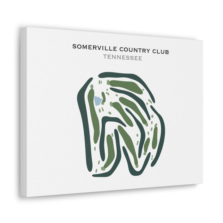 Somerville Country Club, Tennessee - Printed Golf Courses