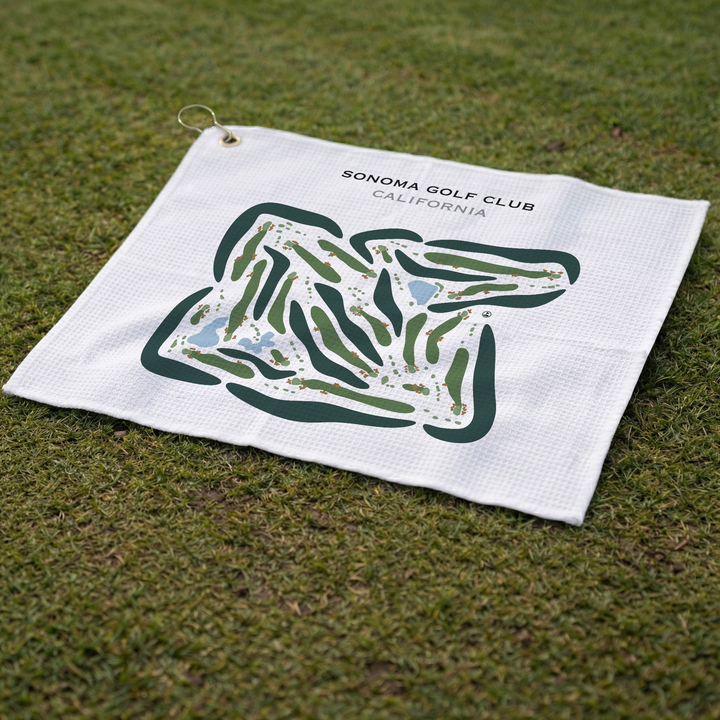 Sonoma Golf Club, California - Printed Golf Course