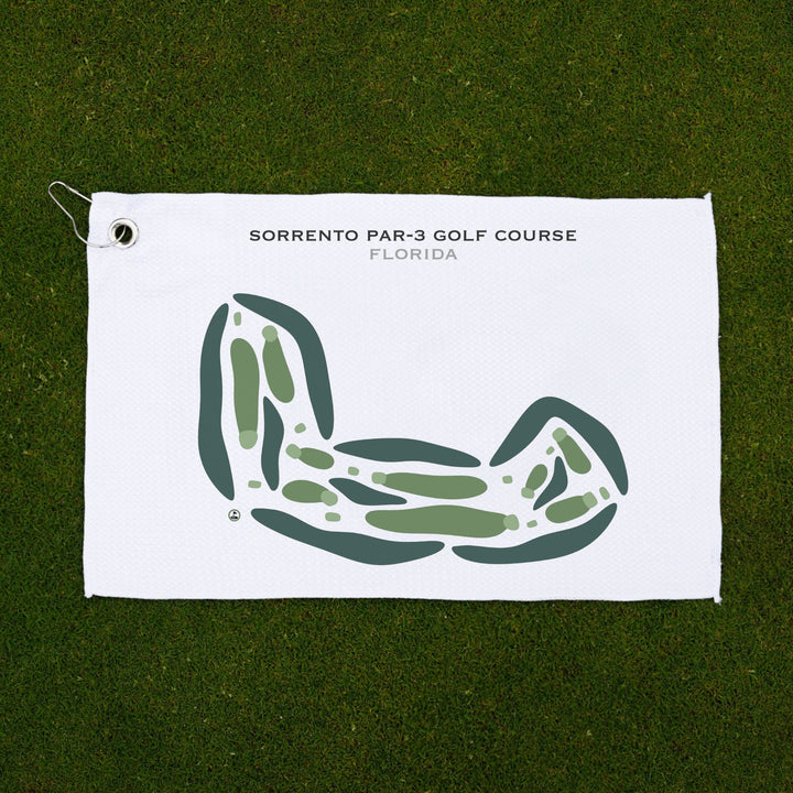 Sorrento Par-3 Golf Course, Florida - Printed Golf Courses