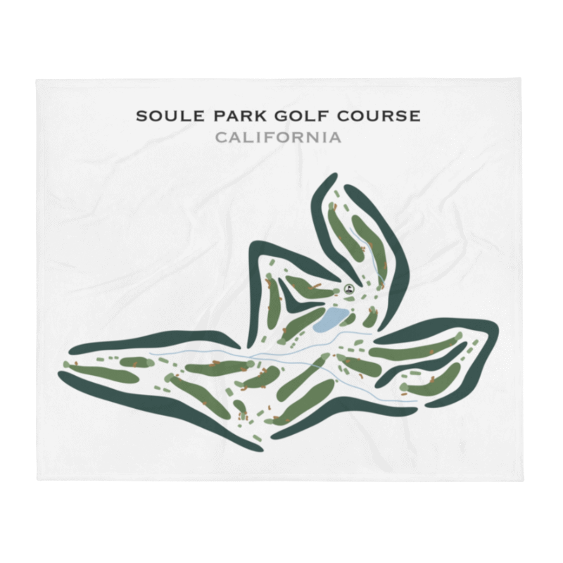 Soule Park Golf Course, California - Printed Golf Courses