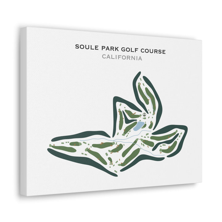 Soule Park Golf Course, California - Printed Golf Courses