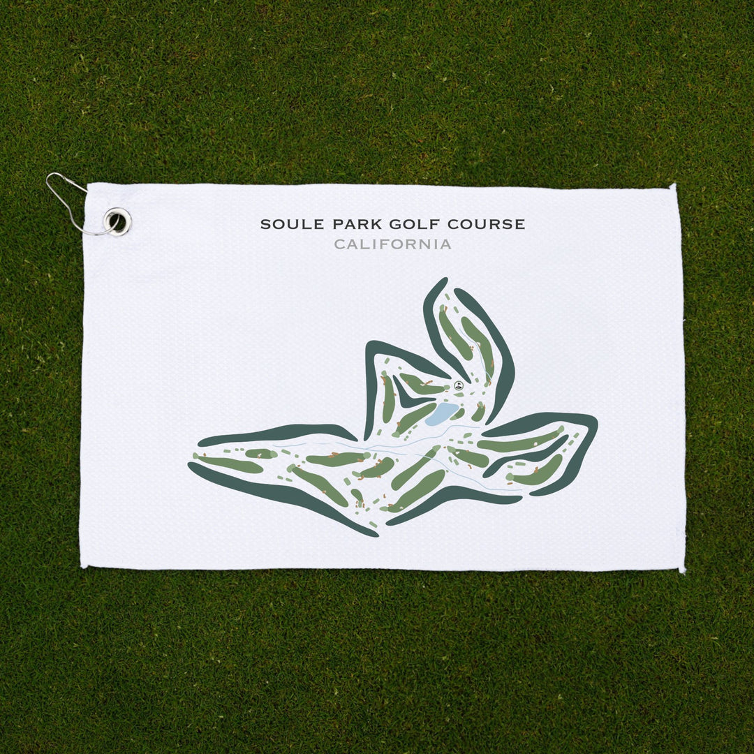 Soule Park Golf Course, California - Printed Golf Courses