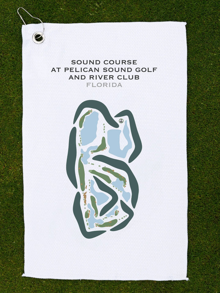 Sound Course at Pelican Sound Golf & River Club, Florida - Printed Golf Courses