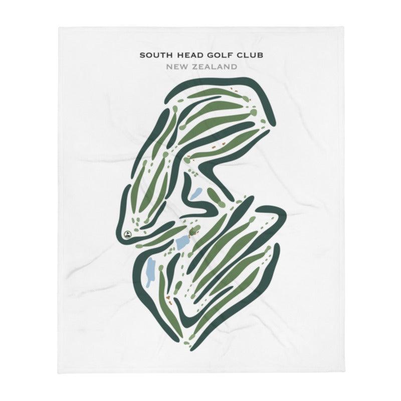 South Head Golf Club, New Zealand - Printed Golf Courses - Golf Course Prints