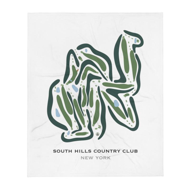 South Hills Country Club, New York - Printed Golf Courses - Golf Course Prints