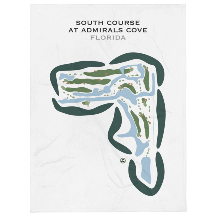 South Course at Admirals Cove, Florida - Printed Golf Courses