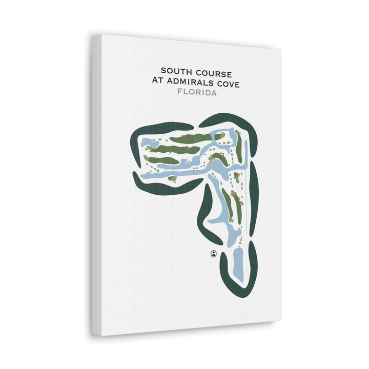 South Course at Admirals Cove, Florida - Printed Golf Courses