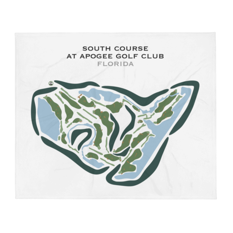 South Course at Apogee Golf Club, Florida - Printed Golf Courses