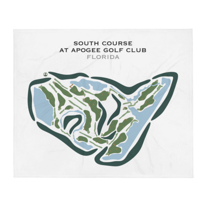 South Course at Apogee Golf Club, Florida - Printed Golf Courses