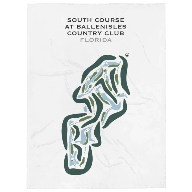 South Course at BallenIsles Country Club, Florida - Printed Golf Courses