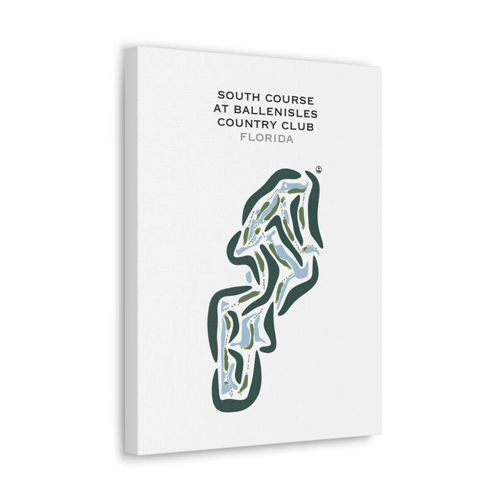 South Course at BallenIsles Country Club, Florida - Printed Golf Courses
