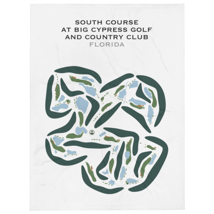 South Course at Big Cypress Golf & Country Club, Florida - Printed Golf Courses