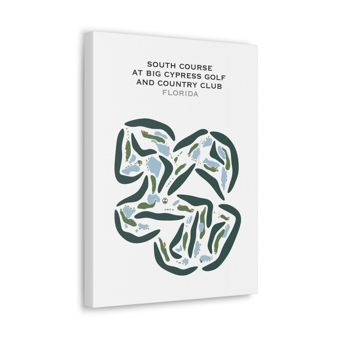 South Course at Big Cypress Golf & Country Club, Florida - Printed Golf Courses