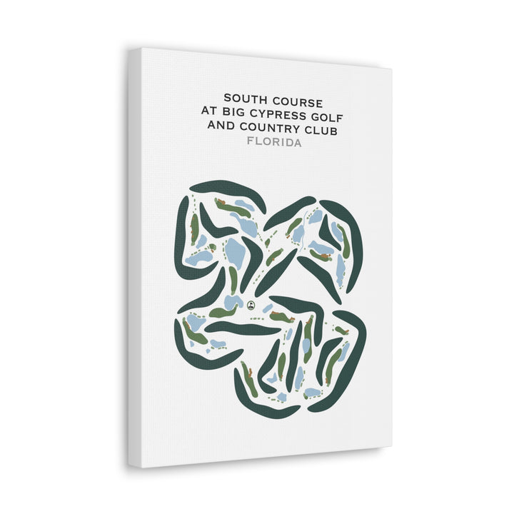 South Course at Big Cypress Golf & Country Club, Florida - Printed Golf Courses