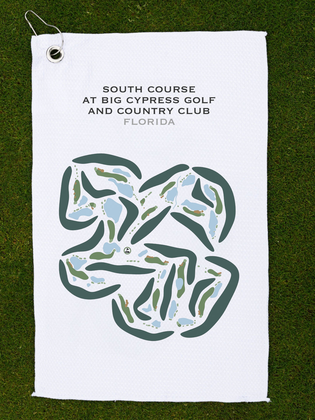 South Course at Big Cypress Golf & Country Club, Florida - Printed Golf Courses