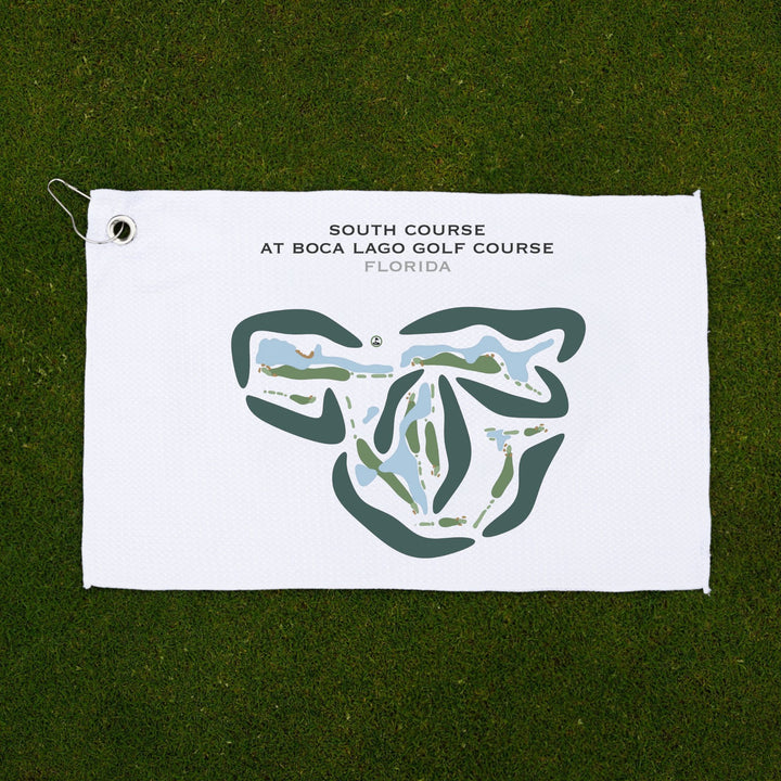 South Course at Boca Lago Golf Course, Florida - Printed Golf Courses