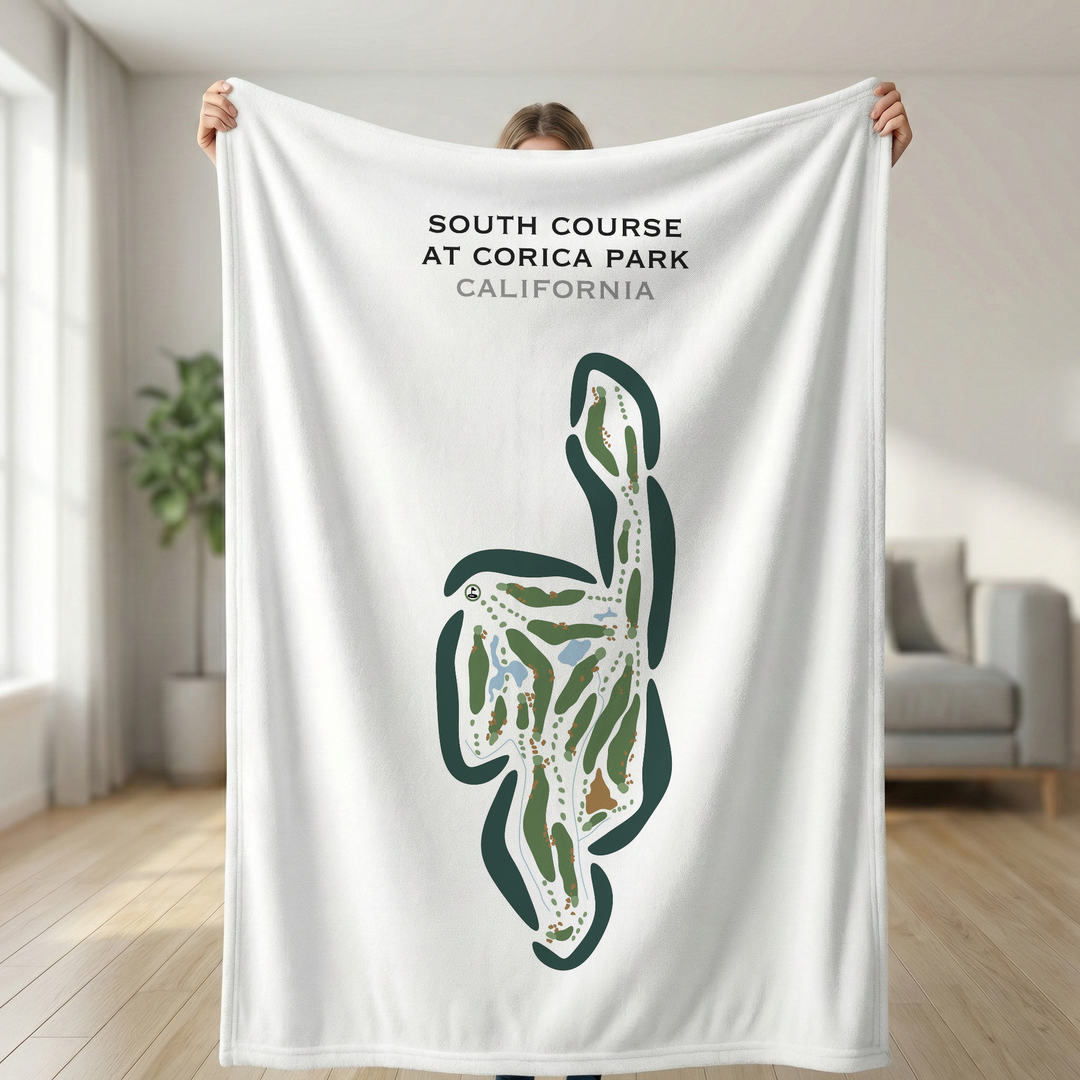 South Course at Corica Park, California - Printed Golf Courses