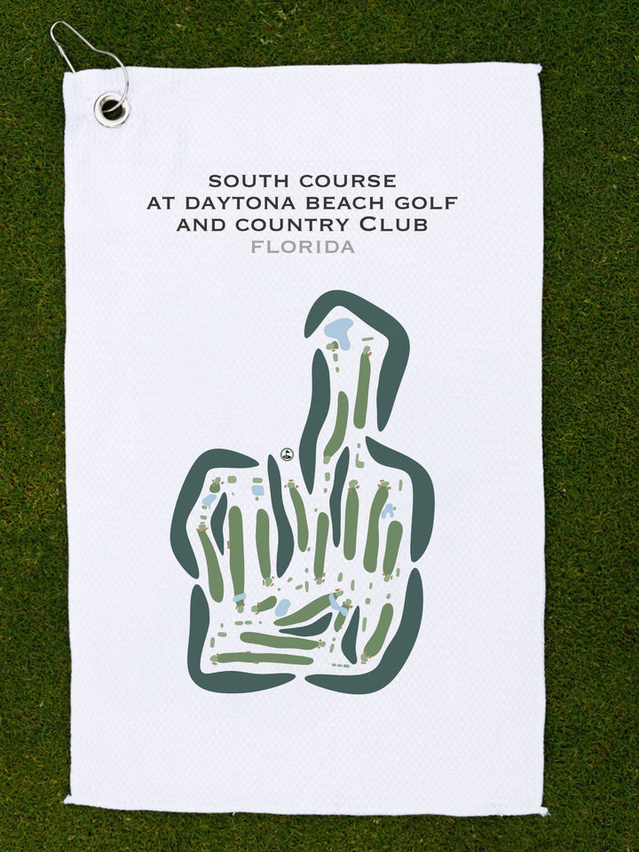 South Course at Daytona Beach Golf & Country Club, Florida - Printed Golf Courses