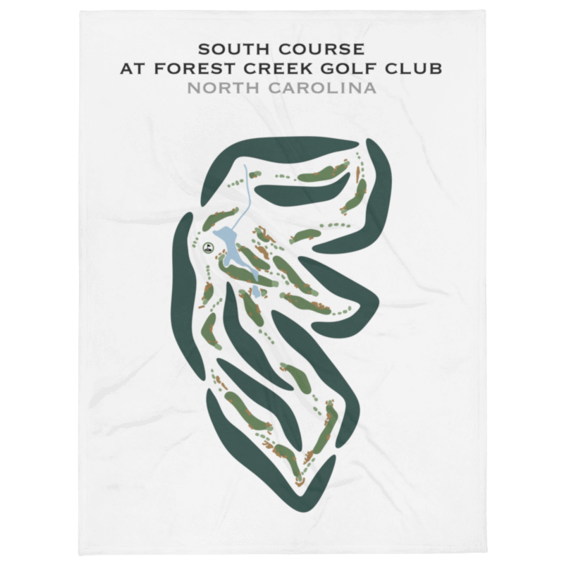 South Course at Forest Creek Golf Club, North Carolina - Printed Golf Courses